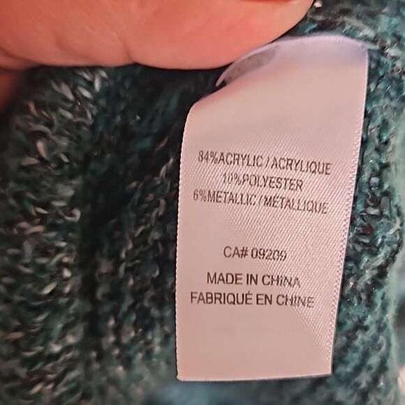 HOST PICK 🥳 Cleo Petite Knitted Sweater With Half-Sleeves XS Hunter Green - Picture 8 of 16